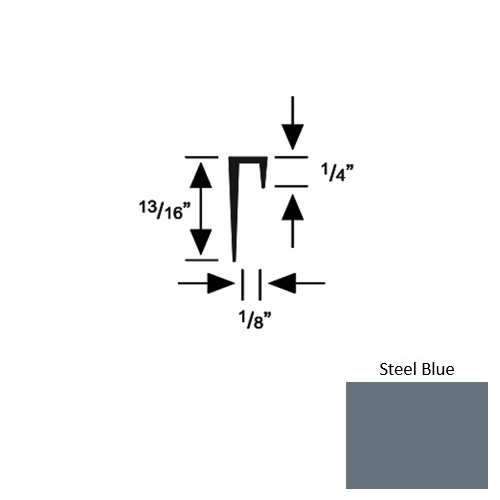 Solid Steel Blue 177