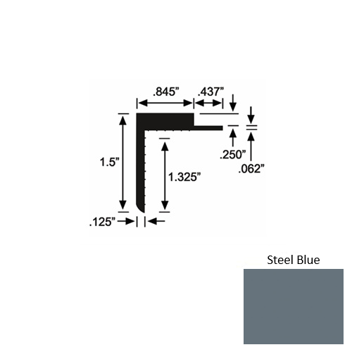 Solid Steel Blue 177