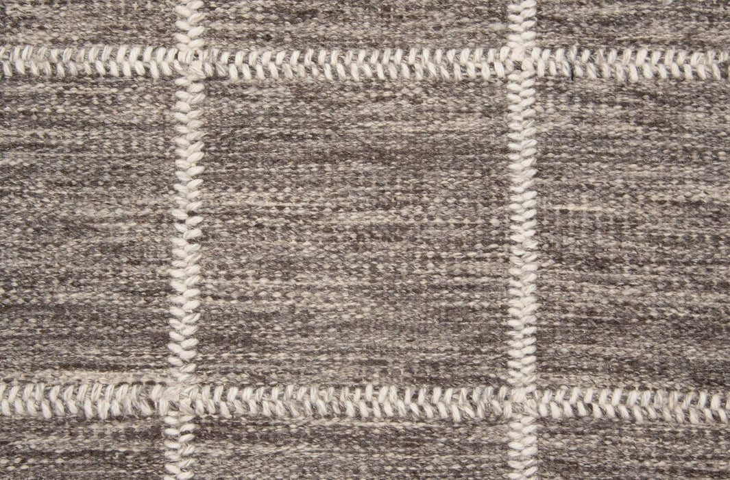Stitchery Plaid Wool Raven 17246 Carpet Textured 1