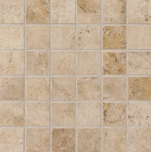 Stonefire Beige Porcelain Mosaic - 2" x 2"