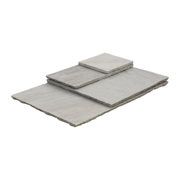 Stonewright Sandstone Grey French Paver Versailles Pattern Split Face 5