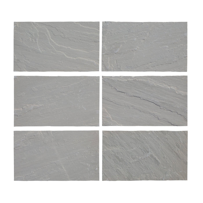 Stonewright Sandstone Grey Paver Split Face 3
