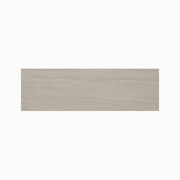 Full Tile Sample - Celestia Alabaster Hue Porcelain Tile - 6" x 24" x 8 MM Matte