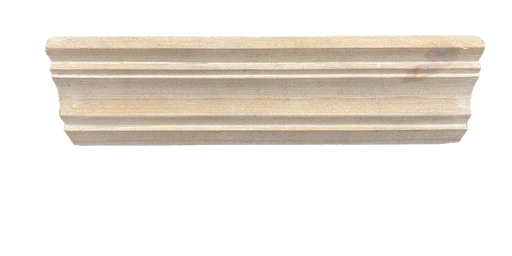Full Liner Sample - Sunflower Limestone Crown Liner - 2 7/8" x 11 3/4" x 1 5/8" Honed