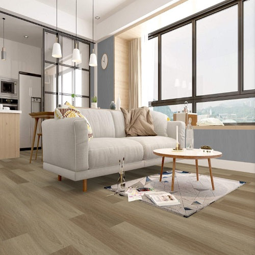 Sun Valley Fawn Rigid Luxury Vinyl Plank Flooring - Embossed