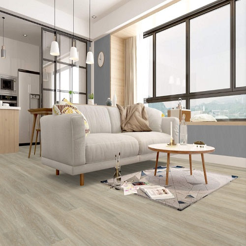 Sun Valley Sandy Shore Rigid Luxury Vinyl Plank Flooring - Embossed