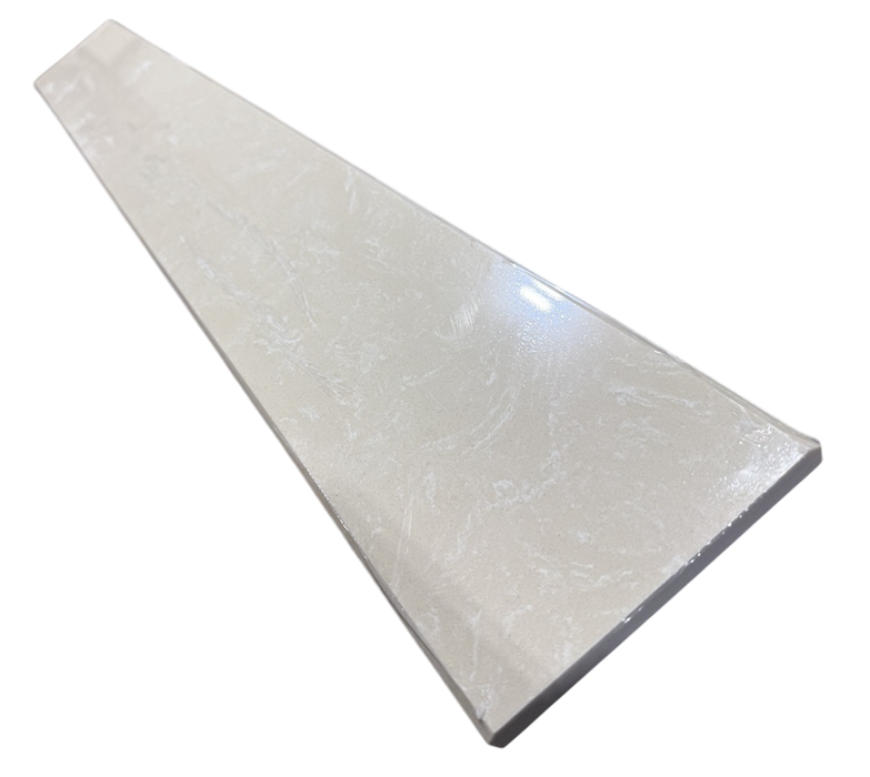 Super Beige Quartz Threshold - 6" x 36" Polished