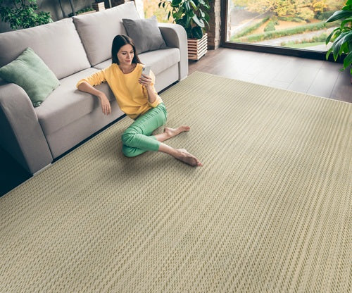 Sylvan Wool Aloe 41181 Carpet SYLVA Textured 3