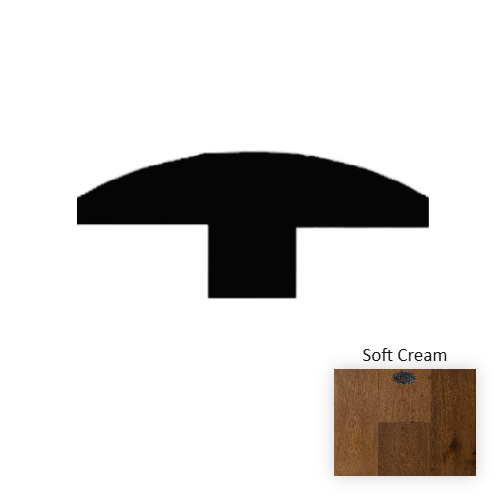 Ancona Wood Soft Cream Hardwood Moulding / Trim Wire Brushed 1
