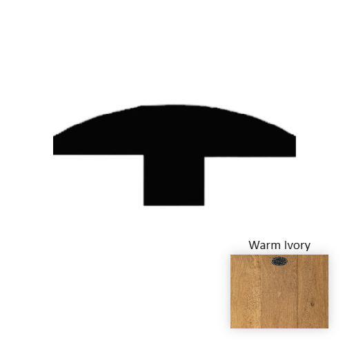 Brescia Wood Warm Ivory Hardwood Moulding / Trim Wire Brushed 1