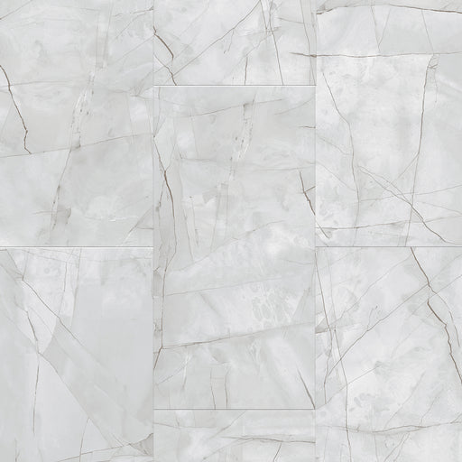 Colonnade Vinyl Platinum Carrara 8025 Vinyl Tile Matte 1