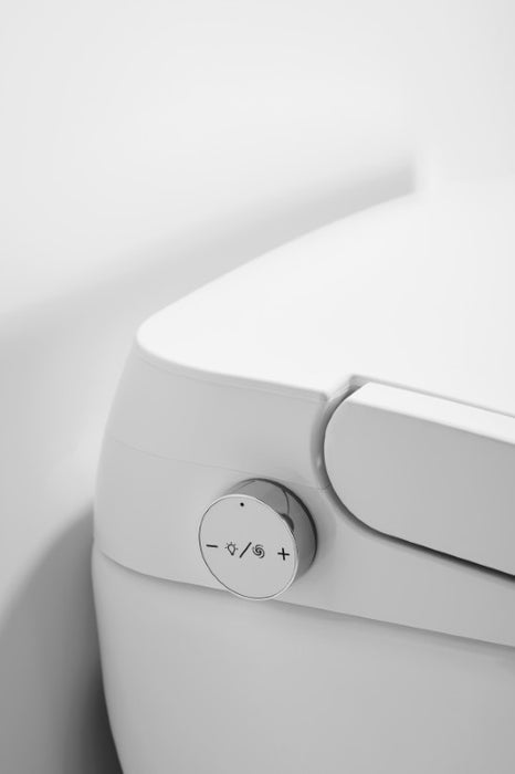 T105A Classic Toilet Auto Open No Bidet White Tankless Smart Toilet 1.28 GPF Elongated Toilet - 12" (Seat Included)