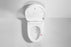 T105A Classic Toilet Auto Open No Bidet White Tankless Smart Toilet 1.28 GPF Elongated Toilet - 12" (Seat Included)