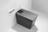 T2005MG Luxury Smart Toilet Auto Open Gray Tankless Smart Toilet 1.28 GPF Resctangle Toilet - 12"(Seat Included)