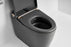 T305MG Smart Toilet Manual Open No Bidet Gray Tankless Smart Toilet 1.28 GPF Elongated Toilet - 12" (Seat Included)