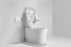 T305W Smart Toilet White Tankless 1.28 GPF Elongated Toilet - 12" (Seat Included)