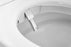 T405W Smart Toilet Manual Open No Bidet  White Tankless Smart Toilet 1.28 GPF Elongated Toilet - 12" (Seat Included)