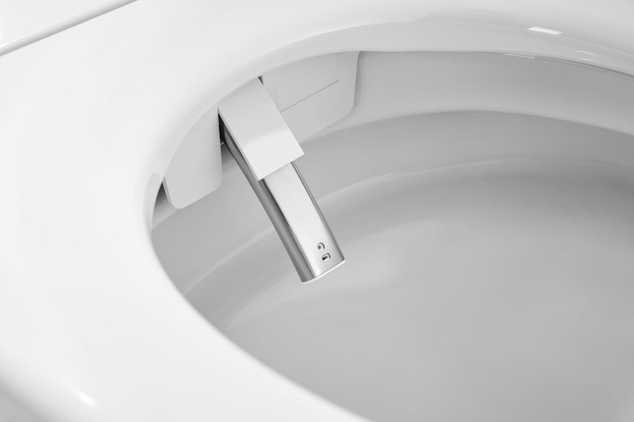 T405W Smart Toilet Manual Open No Bidet  White Tankless Smart Toilet 1.28 GPF Elongated Toilet - 12" (Seat Included)