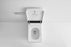 T505 Smart Toilet White Tankless 1.28 GPF Rectangle Toilet - 12" (Seat Included)