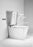 T505 Smart Toilet White Tankless 1.28 GPF Rectangle Toilet - 12" (Seat Included)