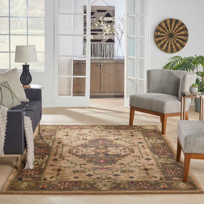 Tahoe Area Rugs Beige Wool BGE