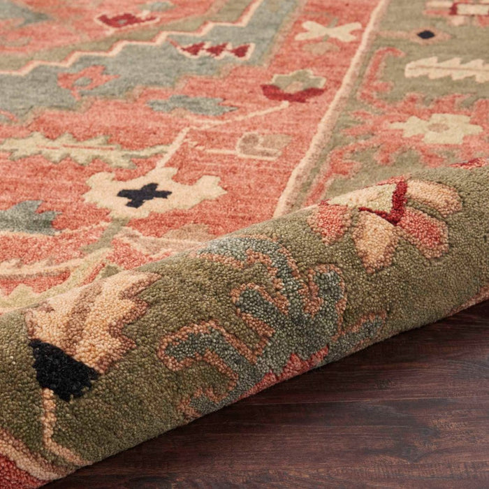 Tahoe Area Rugs Rust Wool 