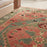 Tahoe Area Rugs Wool  Rust