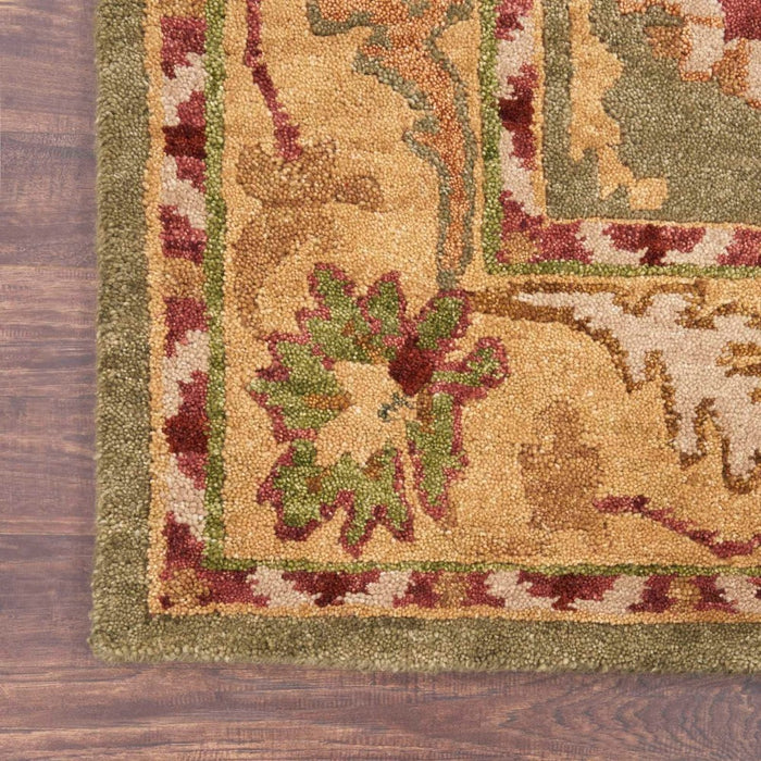 Tahoe Area Rugs Green GRE Wool