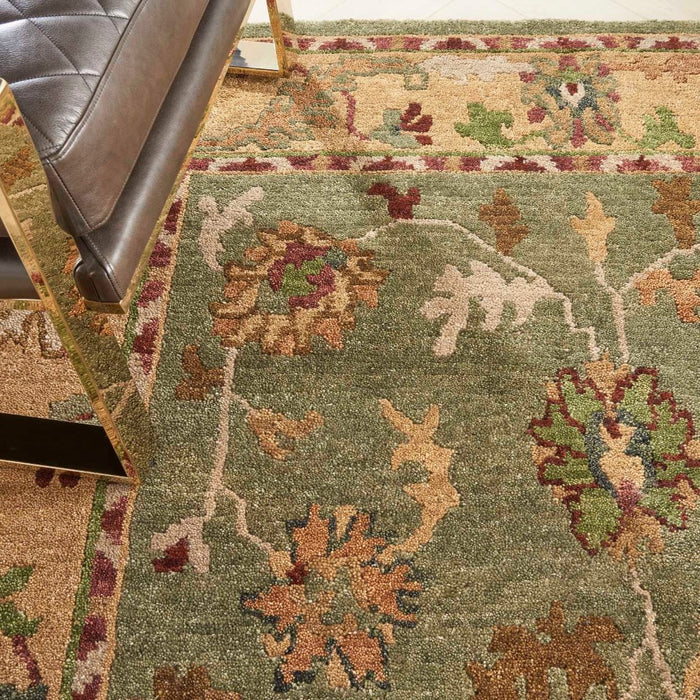Tahoe Area Rugs Green GRE TA03