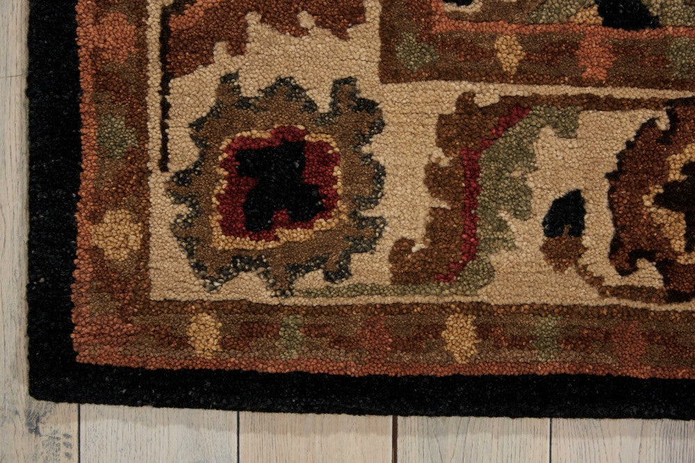 Tahoe Area Rugs Wool Black BLK