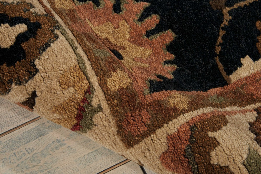 Tahoe Area Rugs Wool BLK Black