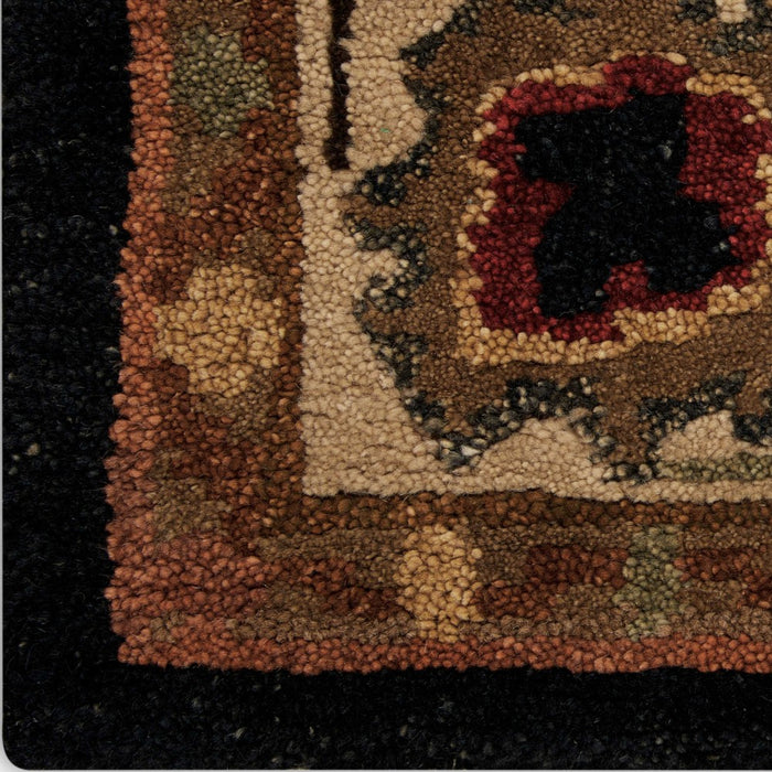 Tahoe Area Rugs Wool Black BLK