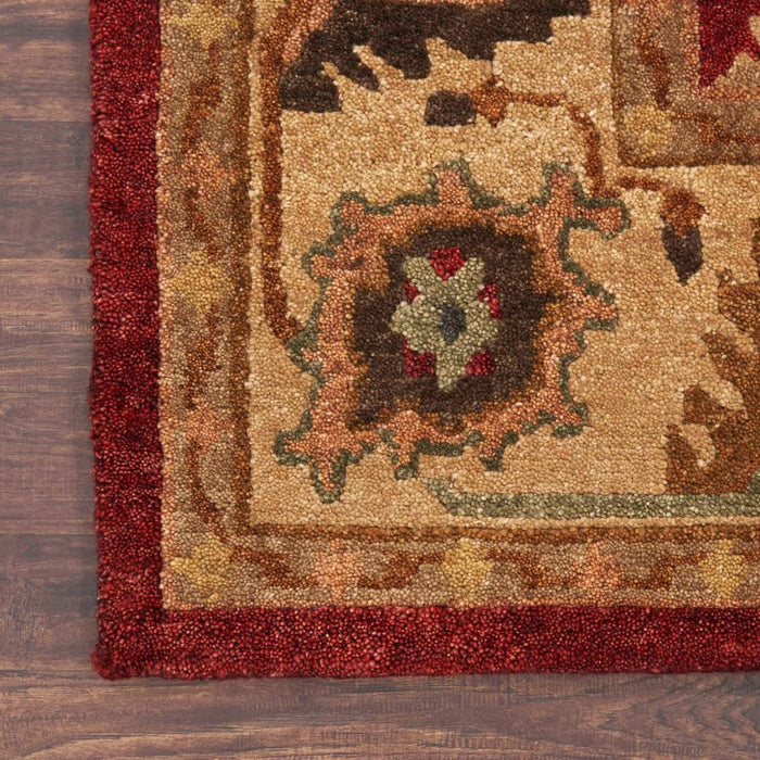 Tahoe Area Rugs Red  Wool