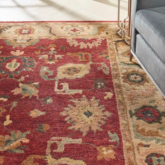 Tahoe Area Rugs Wool  Red