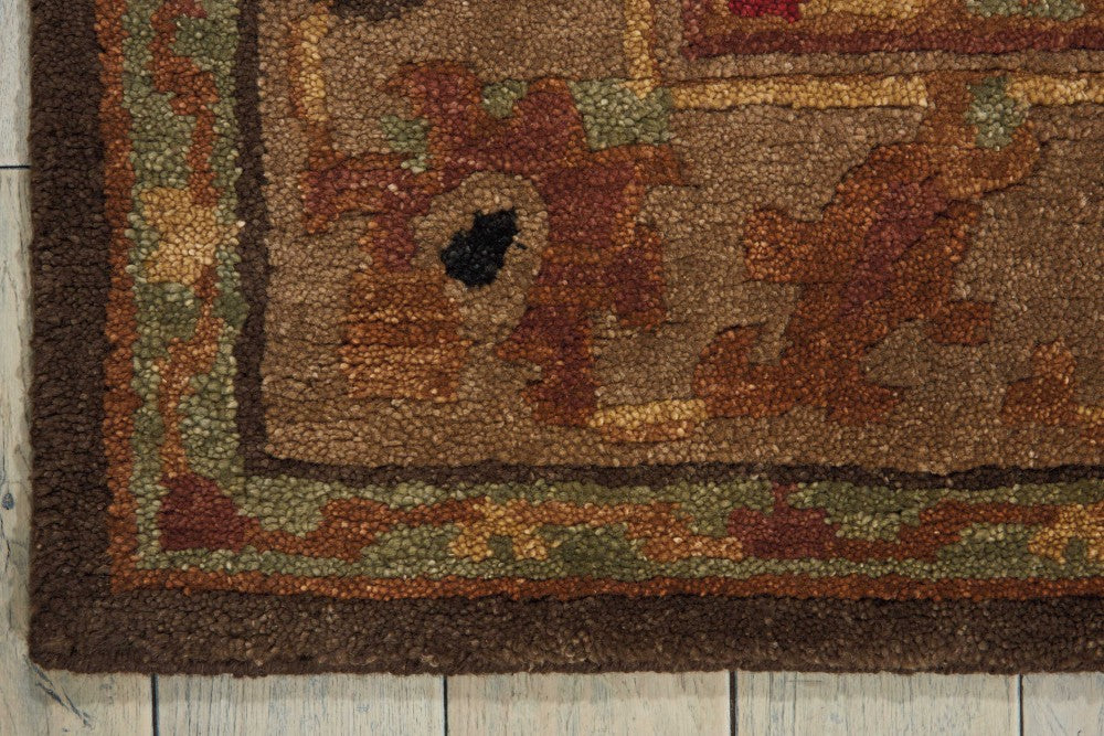 Tahoe Area Rugs Espresso Wool 