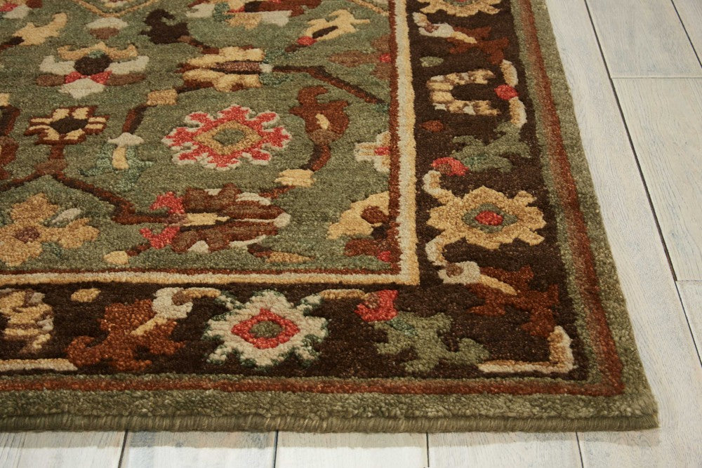 Tahoe Area Rugs Wool GRE Green