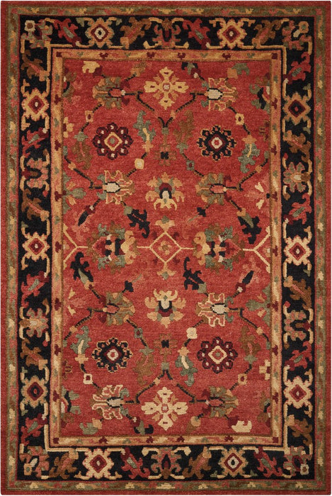 Tahoe Area Rugs Wool Rust 