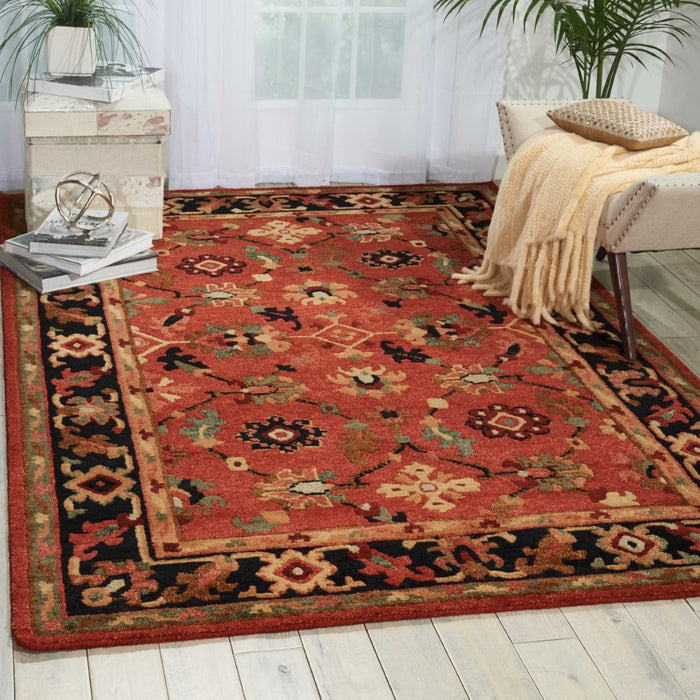 Tahoe Area Rugs Rust  Wool