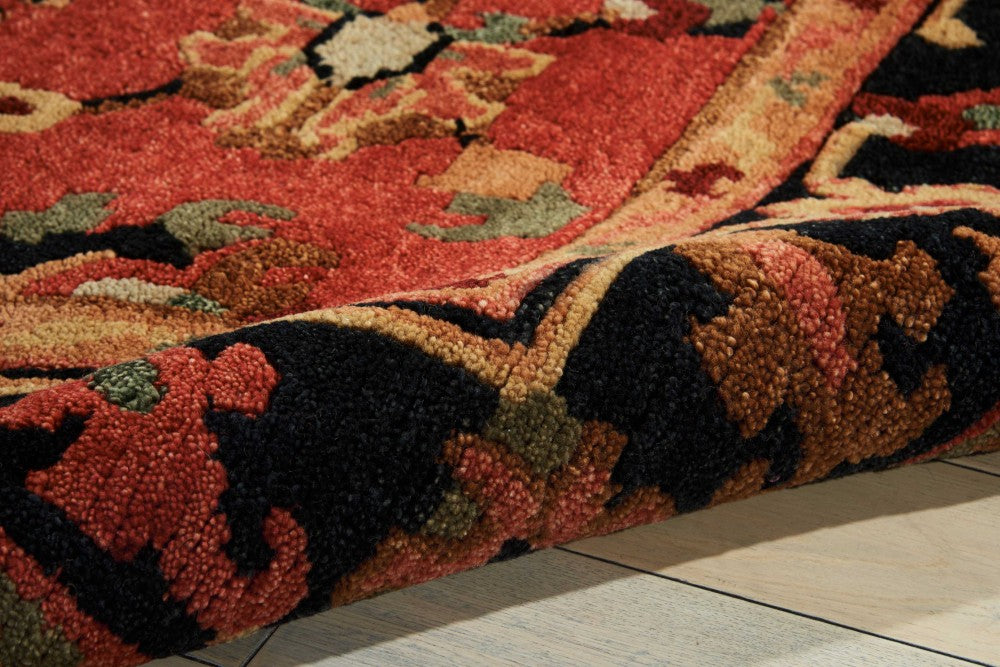 Tahoe Area Rugs Wool Rust 