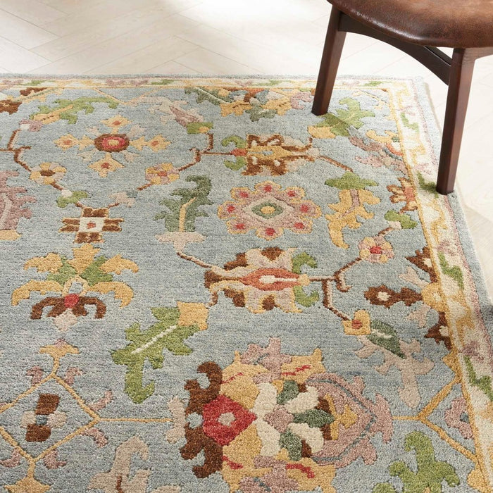 Tahoe Area Rugs Wool  Seaglass