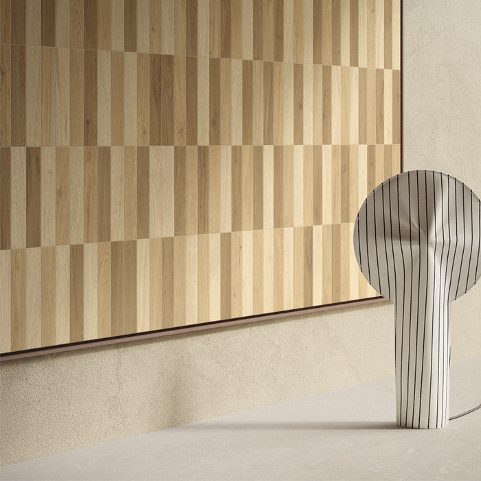 Taiga Porcelain Light Brick Tile Matte 6