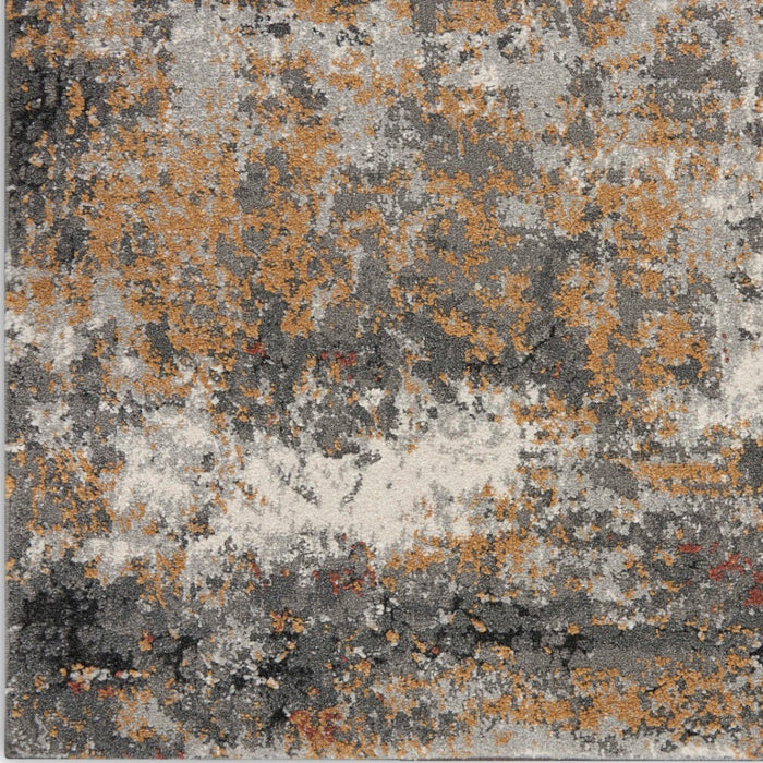 Tangra Grey Multicolor Polyester GRYMT
