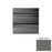 Night Hawk Raised Circles Rubber Stair Tread with Riser 1