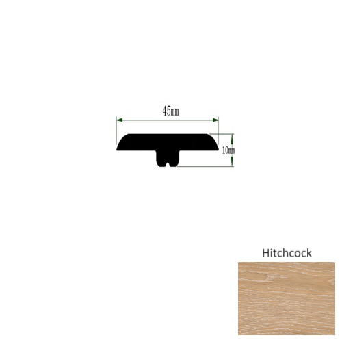 Genesis Silhouette Hitchcock Luxury Vinyl Moulding / Trim - 94" T Molding