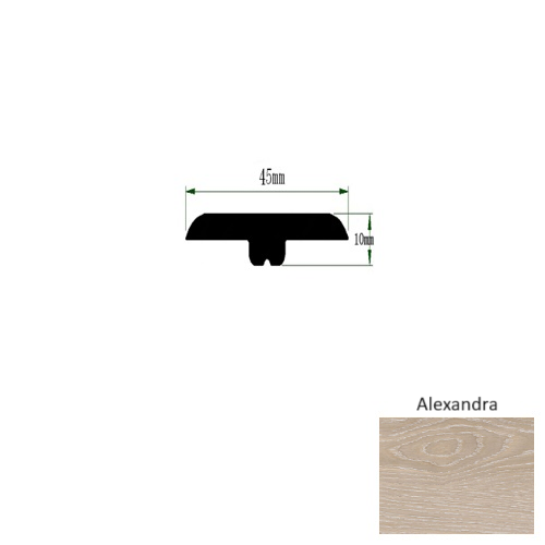 Genesis Silhouette Alexandra Luxury Vinyl Moulding / Trim - 94" T Molding