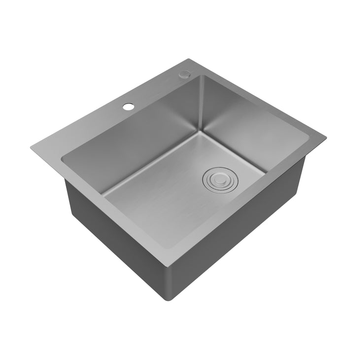 Stainless Steel Stainless Steel Kitchen Sink Satin Brushed 2