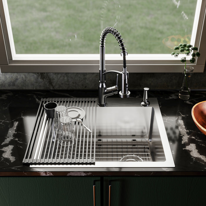 Stainless Steel Stainless Steel Kitchen Sink Satin Brushed 4
