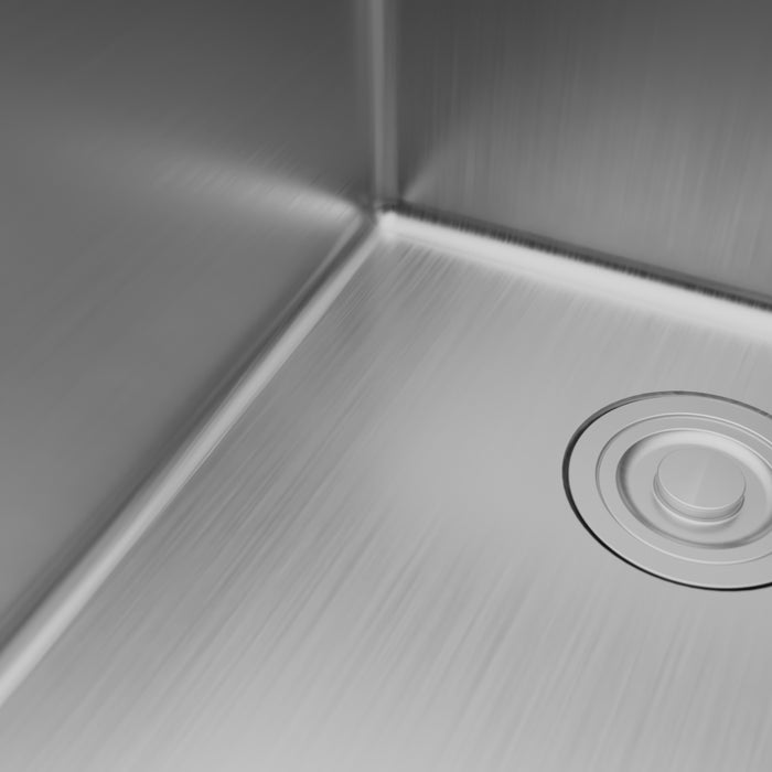 Stainless Steel Stainless Steel Kitchen Sink Satin Brushed 3
