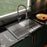 Stainless Steel Stainless Steel Kitchen Sink Satin Brushed 4