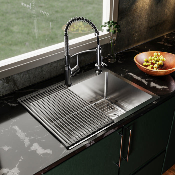 Stainless Steel Stainless Steel Kitchen Sink Satin Brushed 4